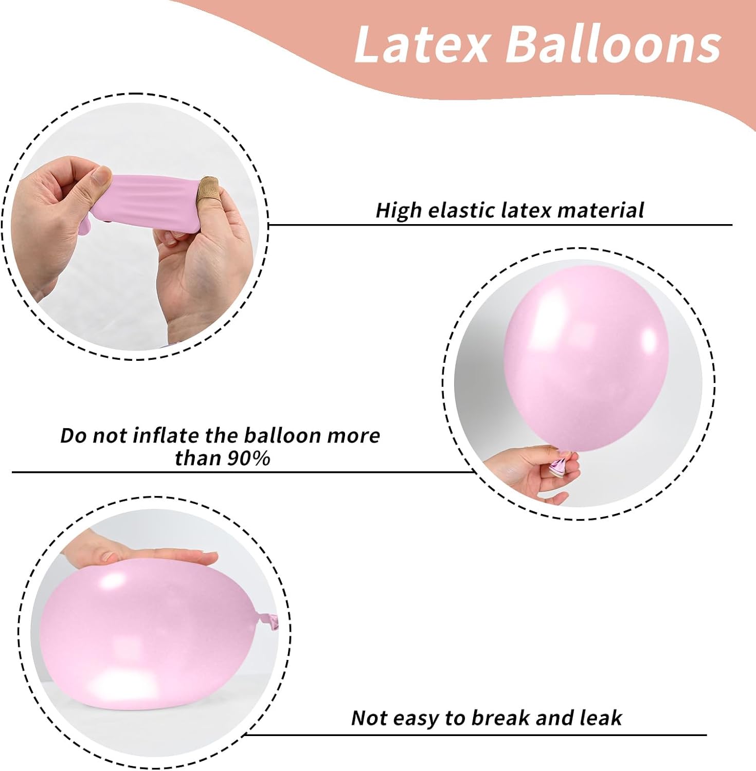 Cow Print Balloons, 52 PCS 12 Inch Maca Pink Brown Rose Gold Cow Balloons Helium Latex Balloons for Birthday Baby Shower Cow Print Party Cowgirl Rodeo Party Farm Party Decorations Supplies