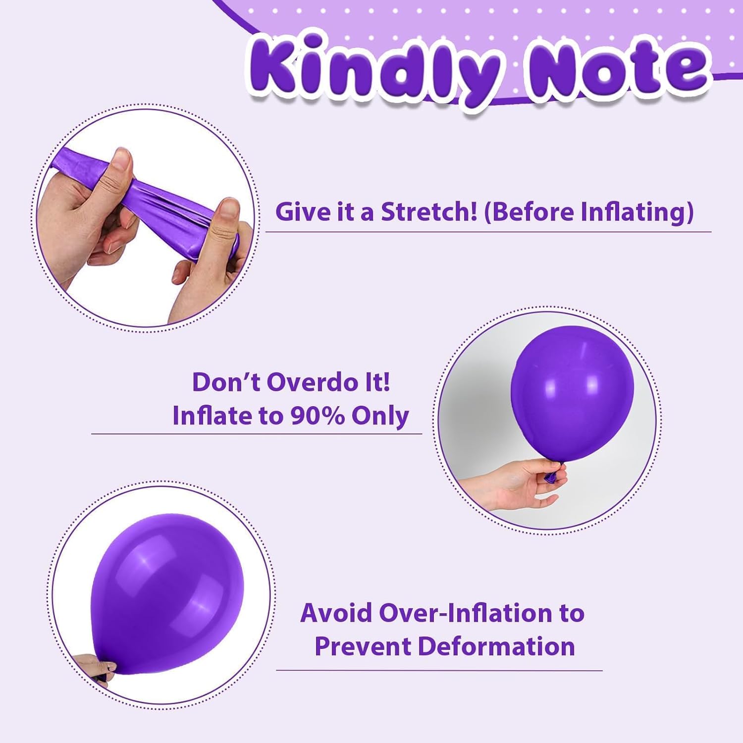 Purple Balloons,50Pcs 12 Inch Metallic Lavender Black Purple Confetti for Princess Girl Birthday Bridal Shower Wedding Anniversary Party Supplies